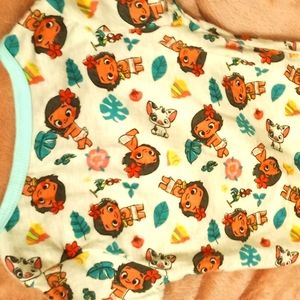 Moana baby onesie